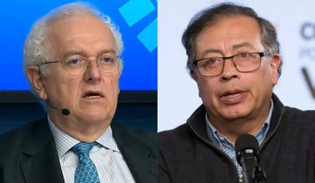 Exministro Ocampo critica impuesto al patrimonio a empresas decretado por Petro: “Puede tener un efecto sobre la inversión” José Antonio Ocampo y Gustavo Petro