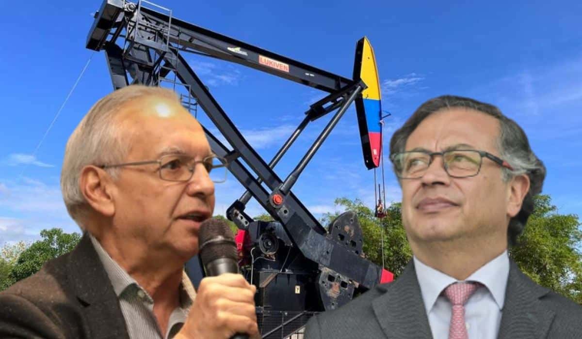 Ricardo Bonilla y Gustavo Petro