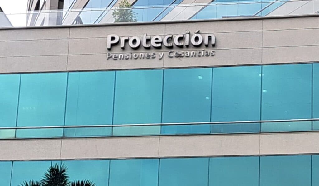 Oficinas del fondo de pensiones y cesantías Protección