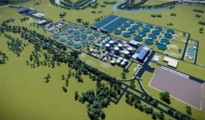 Render de la PTAR Canoas
