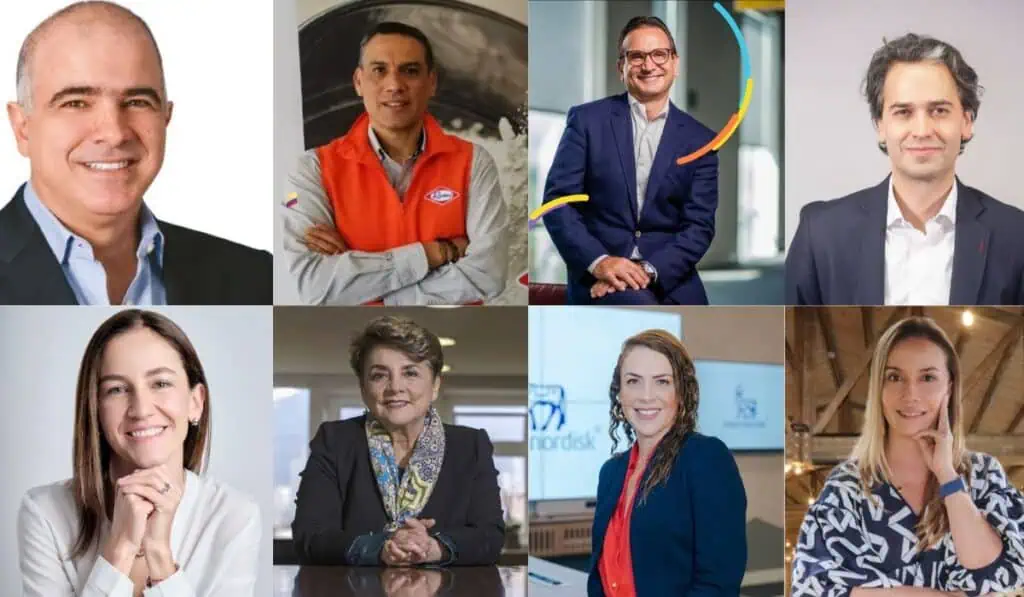 Los CEO en Colombia que más generaron conversaciones en 2023 en redes sociales Social CEO Colombia 2023
