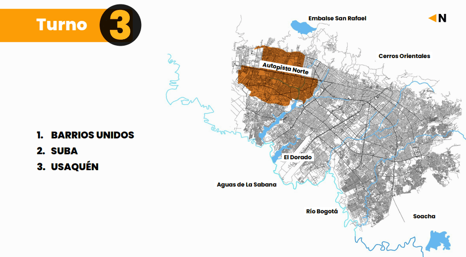 Zona 3 sin agua en Bogotá.