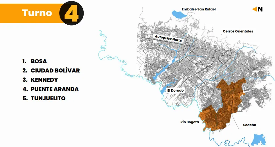 Racionamiento de agua en Bogotá inicia el 11 de abril: será por 24 horas en nueve zonas Cuarta zona con restricción de agua.