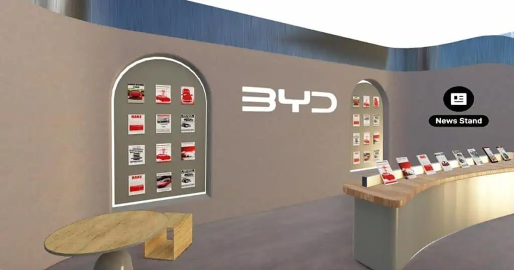 BYD lanzó BYD World para conectar sus clientes con el metaverso Las ventas de BYD en Reino Unido se disparan 880 % y marcan un récord histórico fuera de China