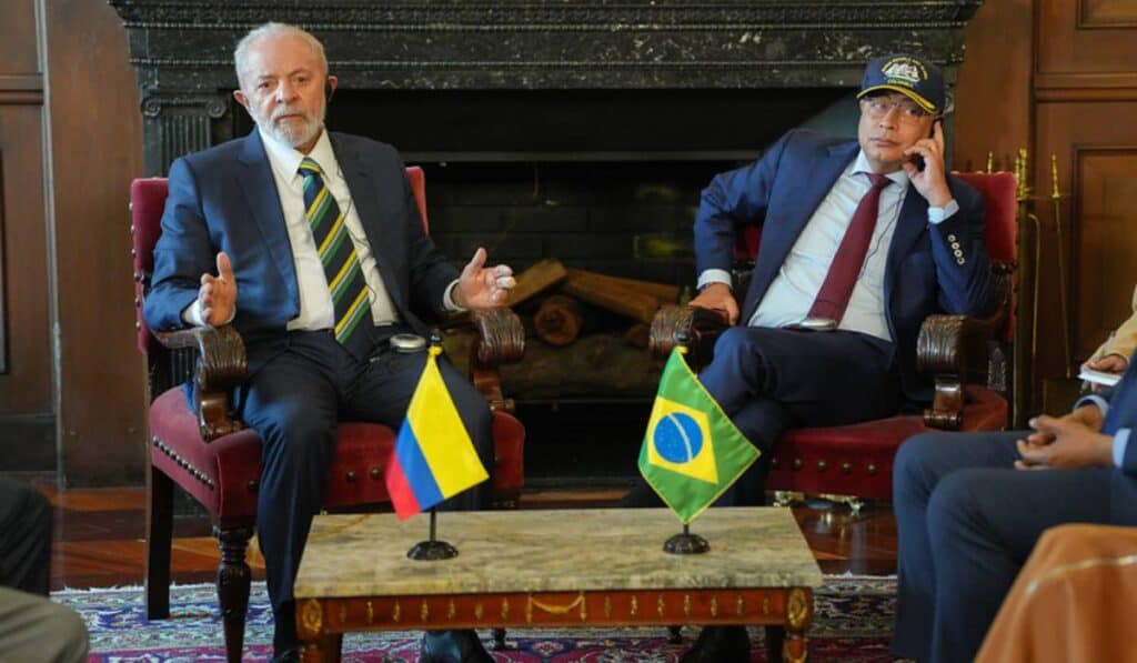 Brasil y Colombia