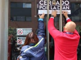 La DIAN cerró un outlet de Adidas en Bogotá