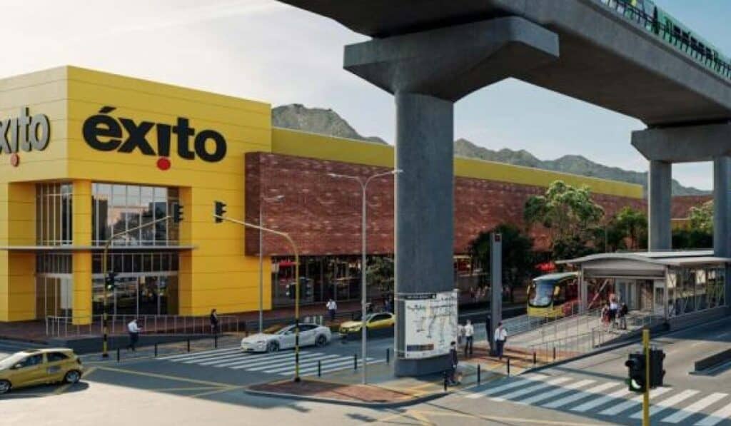 Así quedaría la estación de TransMilenio Marly integrada con el metro de Bogotá.