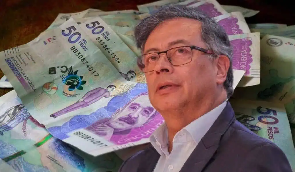 Gustavo Petro y presupuesto, dinero, pesos, recursos gobierno Petro