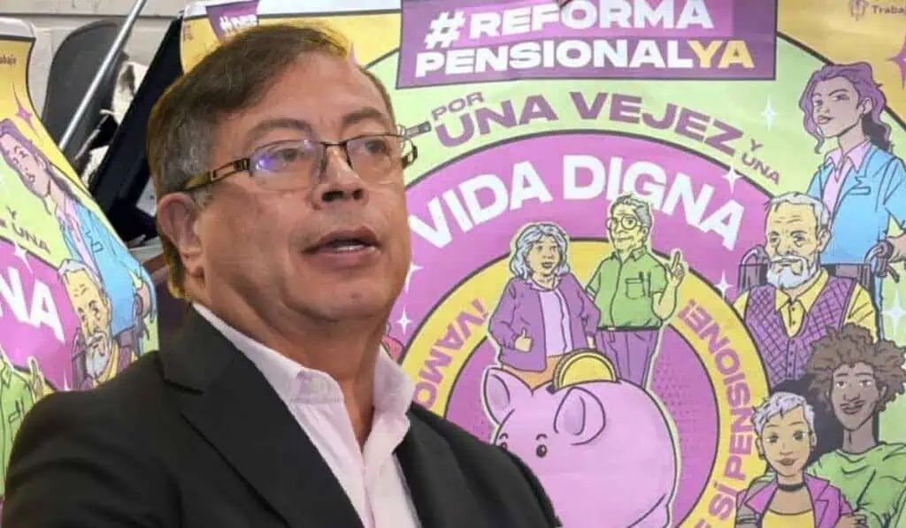 Reforma pensional de Petro vuelve al Congreso con tiempos apretados: ¿se sacrifica la laboral? Gustavo Petro y reforma pensional en COlombia