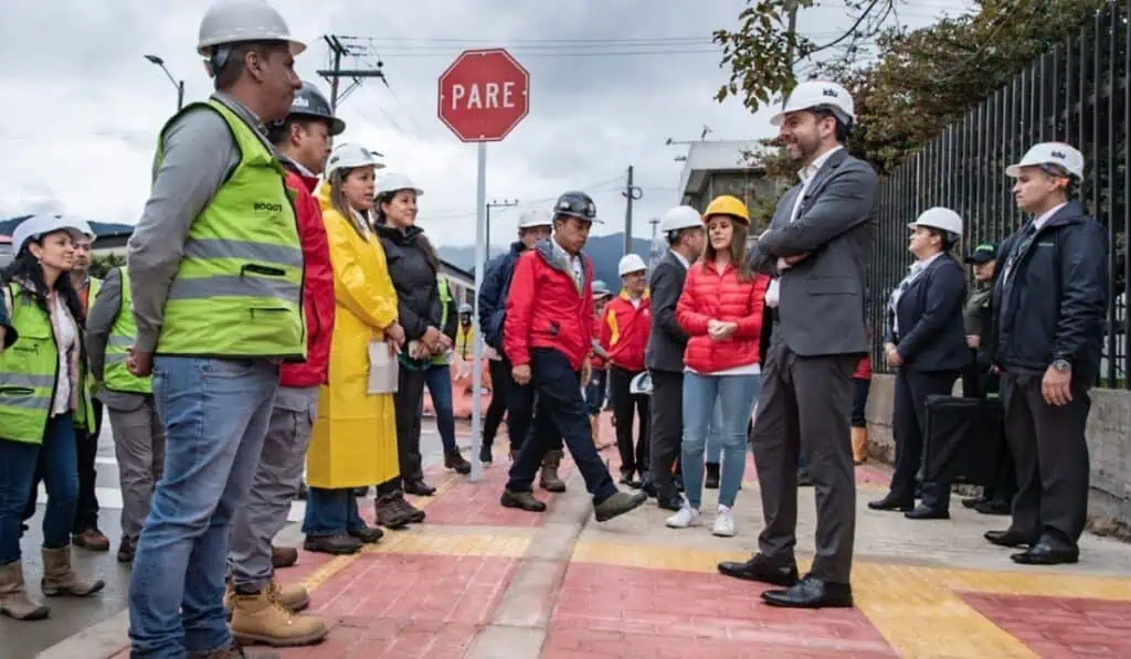 Listas obras de valorización en Bogotá que debían haberse entregado en 2023 Jornada de entrega de valorización