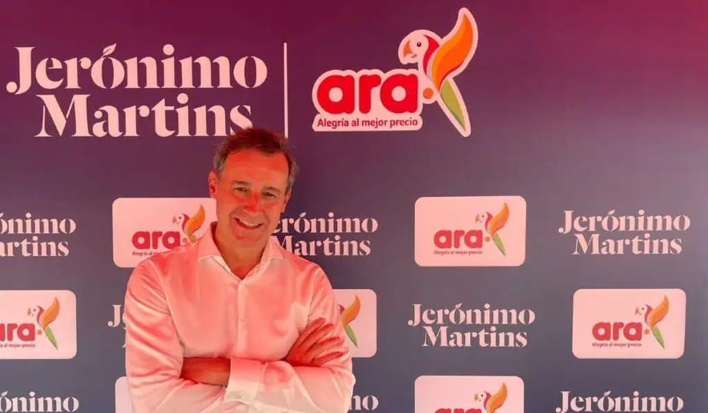 Entrevista | Tiendas Ara espera abrir hasta 150 puntos en Colombia Nuno Sereno, gerente general de Jerónimo Martins Colombia