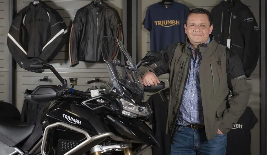 En la industria de las motos hay optimismo para las ventas en Colombia en 2024 Otto Franco Triumph