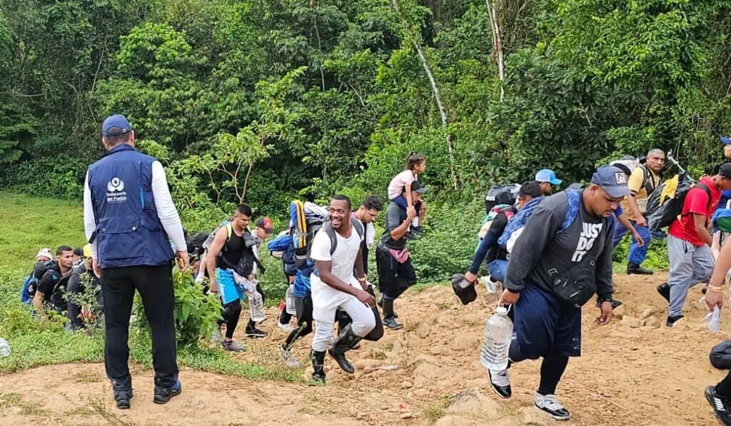 Colombia, Panamá y Estados Unidos se reunirán para dar solución a migración del Darién Paso del Darién. Foto_ Defensoría del Pueblo de Colombia