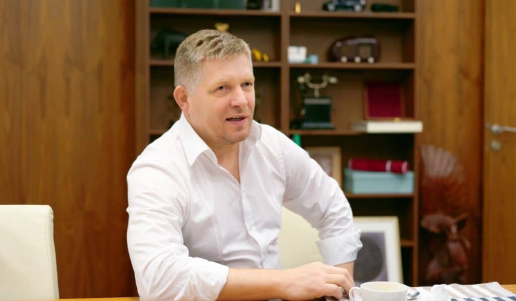 Primer ministro de Eslovaquia, Robert Fico