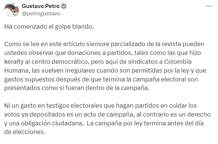 Esto podría pasar con investigación del CNE al presidente Petro: ¿Hasta dónde podría llegar? Pronunciamiento del presidente Gustavo Petro