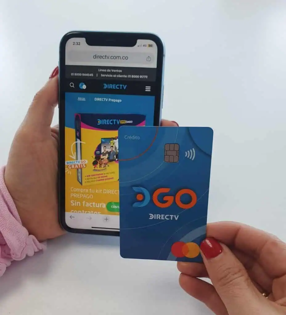 DGO Mastercard, la nueva tarjeta de crédito de Directv y Banco Serfinanza Tarjeta de crédito DGO Mastercard