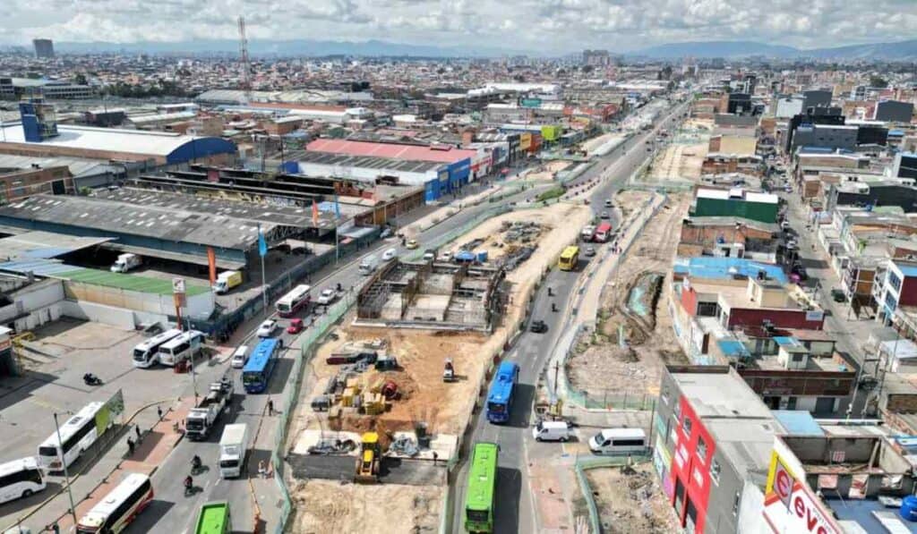 Obras TransMilenio Avenida 68
