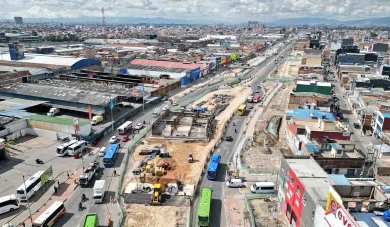 Obras TransMilenio Avenida 68