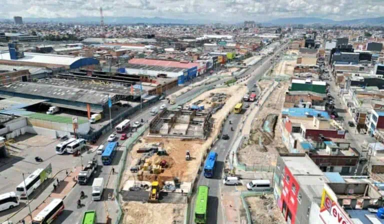 Obras TransMilenio Avenida 68