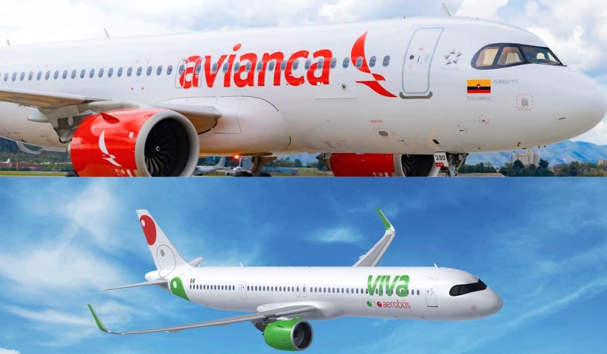 Avianca y Viva Aerobus