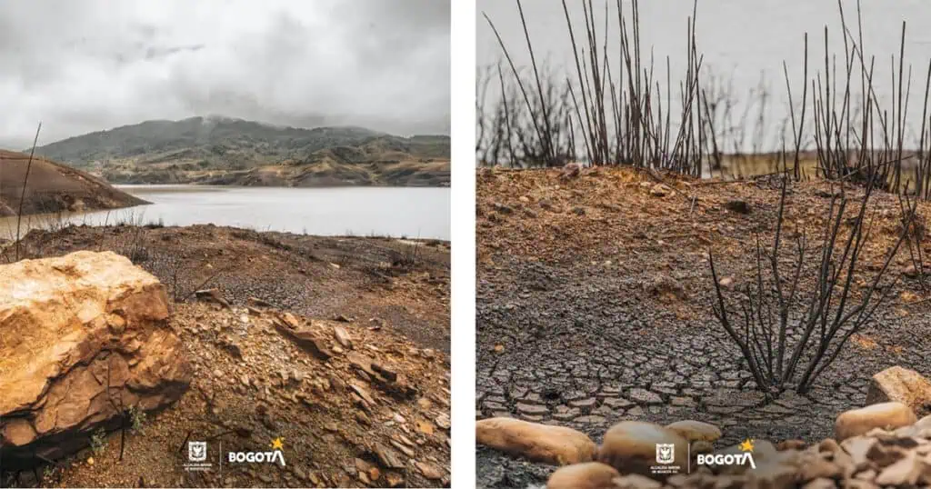 Pese a que Chingaza se acerca a un nivel del 25 % su estado es crítico, racionamiento de agua continúa Así está el sistema Chingaza pese a recientes lluvias,