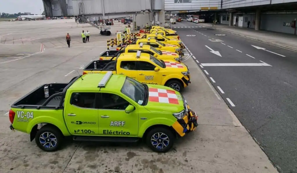 Aeropuerto El Dorado avanza en estrategia de sostenibilidad: estrena flota vehicular 100 % eléctrica Aeropuerto El Dorado
