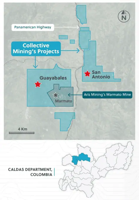 Especial: Minerales Estratégicos Colombia | Este es el potencial de Collective Mining en Caldas Especial: Minerales Estratégicos Colombia | Este es el potencial de Collective Mining en Caldas