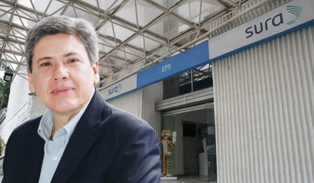 Exministro Ocampo culpa al gobierno Petro por retiro de EPS Sura del sistema de salud Pablo Otero, gerente de EPS Sura.