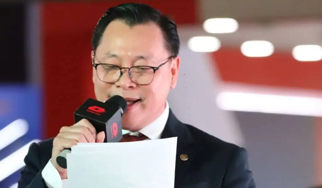 Esta es la nueva marca de motos china que quiere entrar al mercado colombiano Shih yuan Chu hsiung, representante de QJ Motor en Colombia