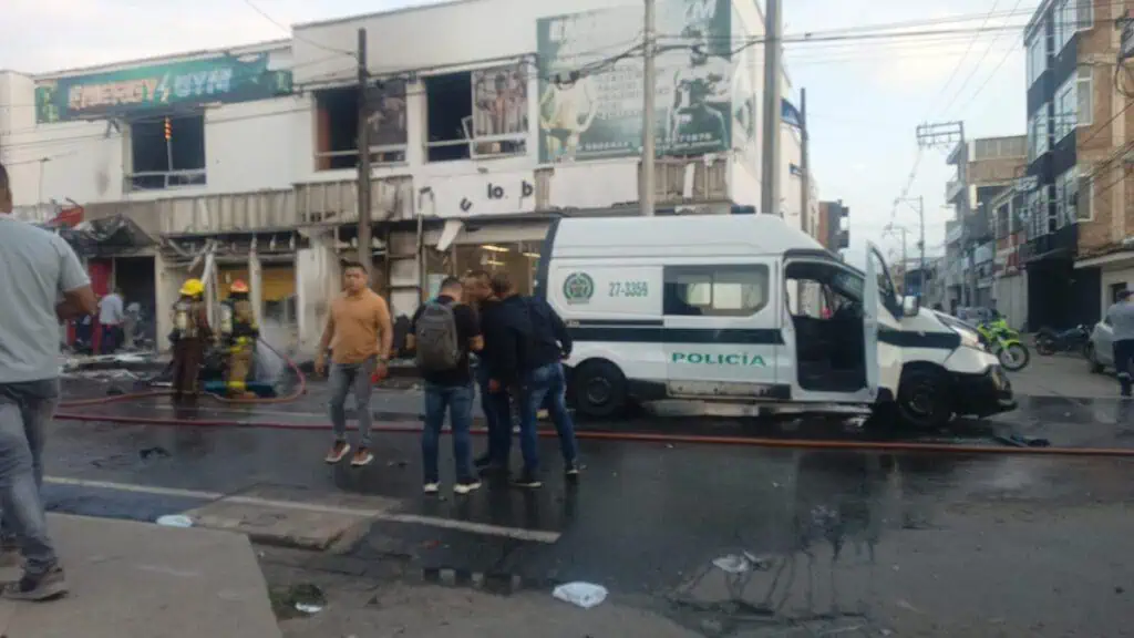 Ataque contra la Fuerza Pública golpea el casco urbano de Jamundí Atentado de Jamundí