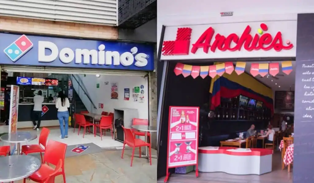 Los restaurantes que más facturaron en Colombia en 2023: tres tuvieron pérdidas Restaurantes Domino's y Archies