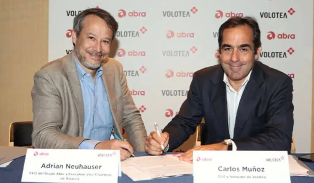 Grupo Abra (Avianca y GOL) y española Volotea firman importante acuerdo para crear red integrada Grupo Abra y Volotea