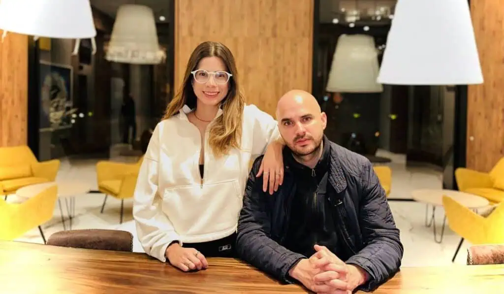 Nauta, startup colombiana, permite adquirir fracciones de propiedades en Colombia y EE.UU. Stefano Lignarolo y Laura Posso, fundadores de Nauta