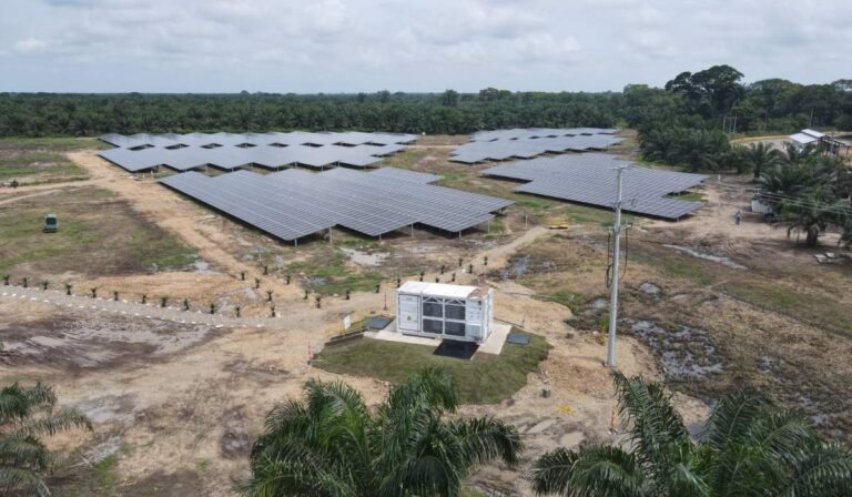 Foto: Parque solar de Gremca en El Copey (Cesar)