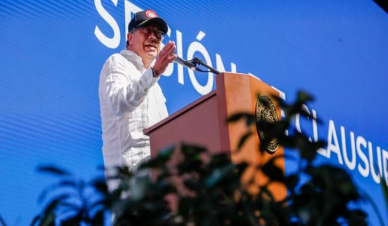 Petro clausura Asobancaria. Foto: presidencia.