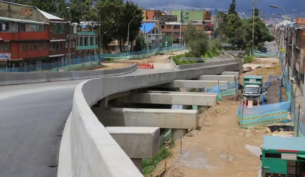 La nueva megaobra que se entregará en el suroccidente de Bogotá en agosto Obra Calle 3 con Avenida 68 en Bogotá