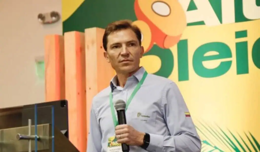 Fedepalma revela apuestas por producción del aceite de palma alto oleico en Colombia Nicolás Pérez Marulanda, presidente de Fedepalma
