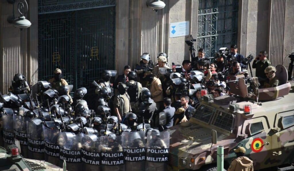 golpe de estado en Bolivia