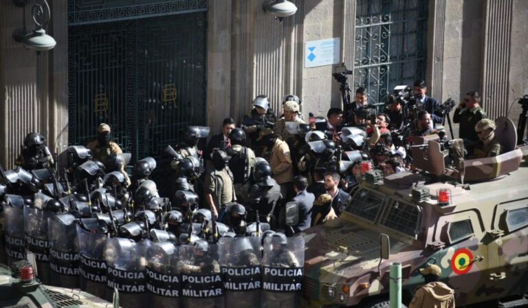 golpe de estado en Bolivia