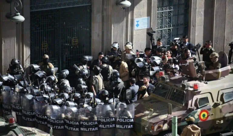 golpe de estado en Bolivia