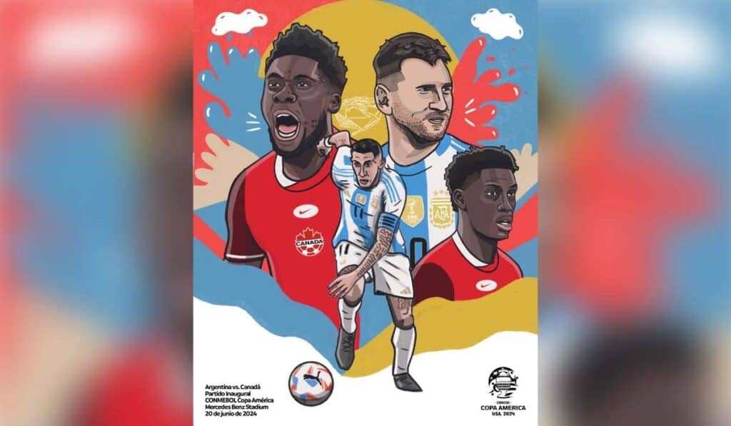 Hoy es el primer partido de la Copa América entre Argentina y Canadá,