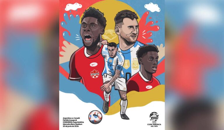 Hoy es el primer partido de la Copa América entre Argentina y Canadá,