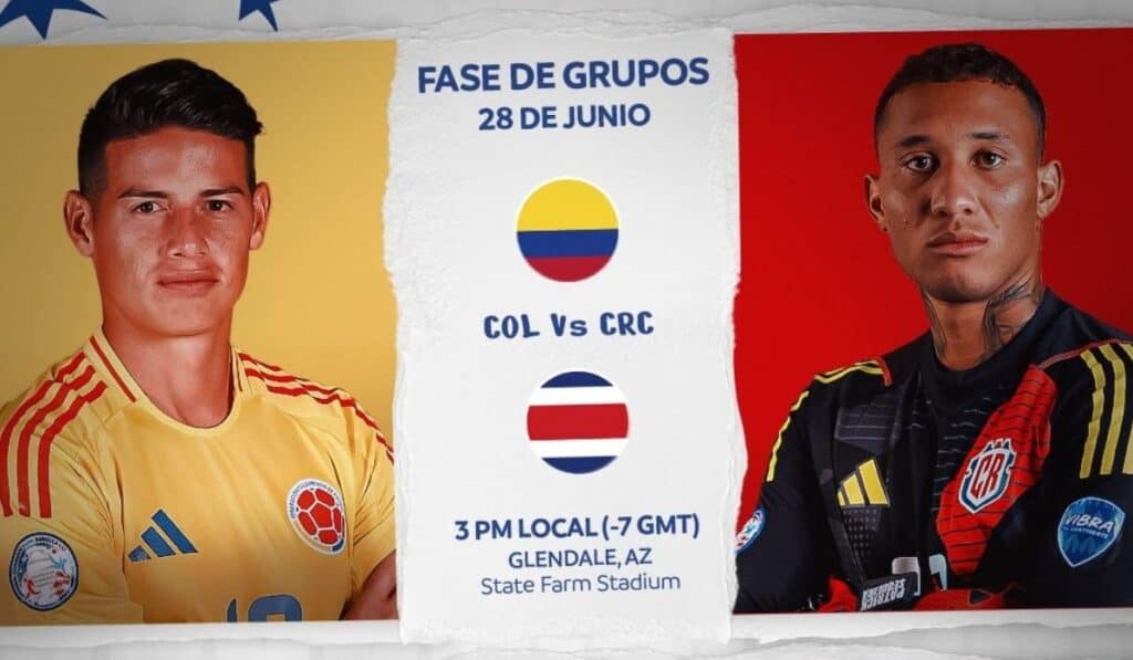 Colombia vs Costa Rica: estos son los jugadores con mayor potencial de valores.