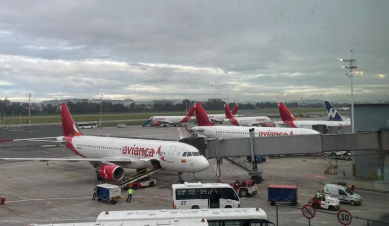 Aviones de Avianca