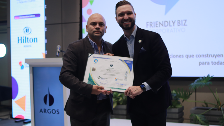 Argos, logró distinción por ser una empresa amigable y libre de discriminación