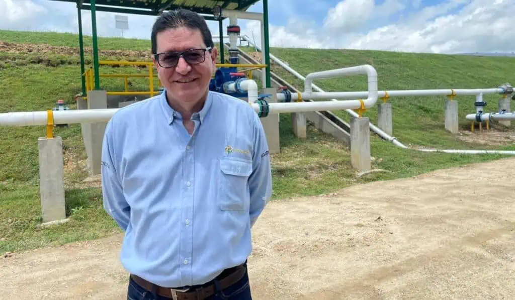 Palmas del Cesar busca generar bonos de carbón con su planta de energía en San Martín Carlos Fernández, director de la planta de beneficio de Palmas del Cesar.