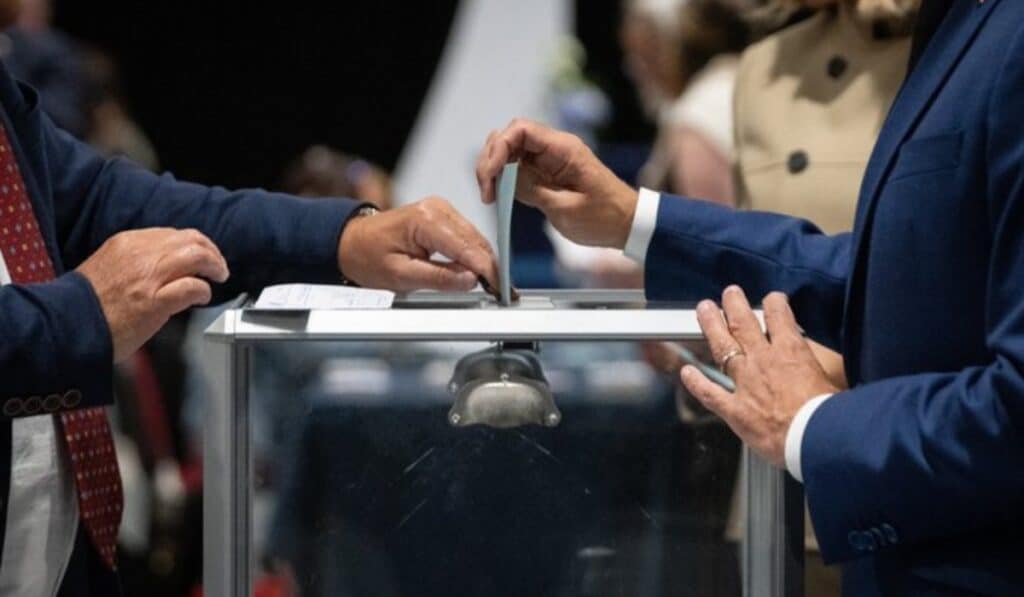 votaciones legislativas de Francia