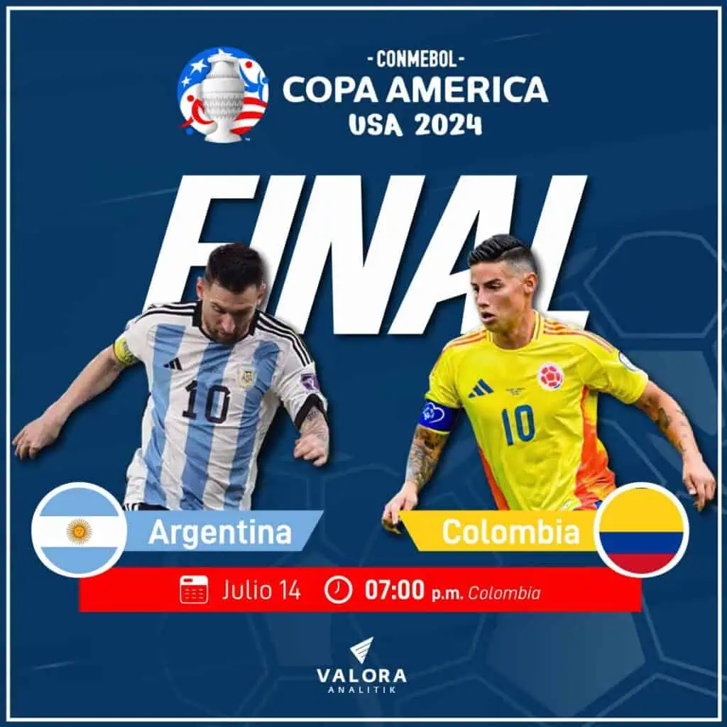 ¿Cuáles son las lecciones empresariales que deja el éxito de la Selección Colombia en la Copa América? Fecha de la final de la Copa América.