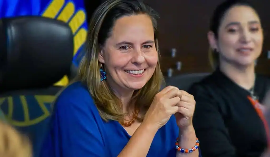 Petro confirma a Helga Rivas como nueva ministra de Vivienda de Colombia Helga Rivas, nueva ministra de Vivienda.