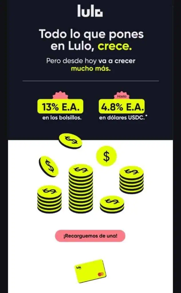 ¿Cómo funcionan los bolsillos de Lulo bank para aprovechar los intereses del 13 % E.A? Lulo bank